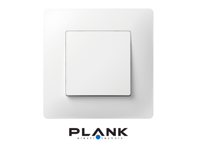 Вимикачі та розетки Plank