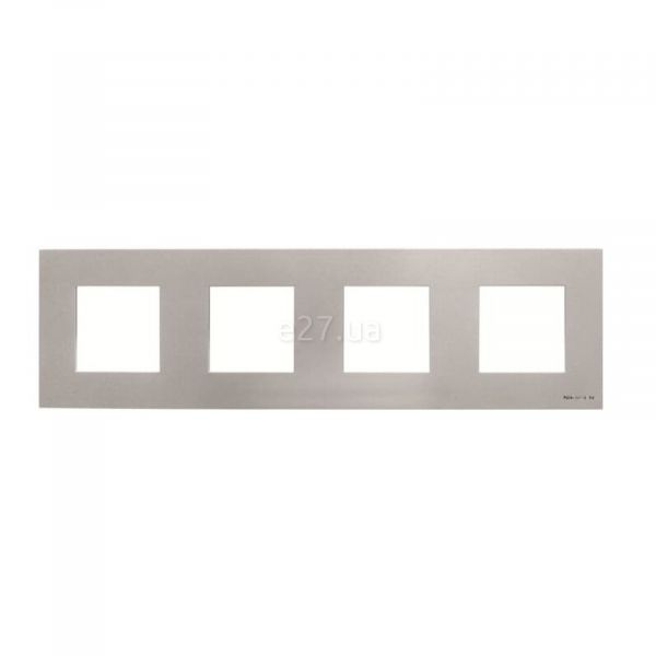 Рамка 4 поста ABB 2CLA227400N1301 Zenit N2274 PL