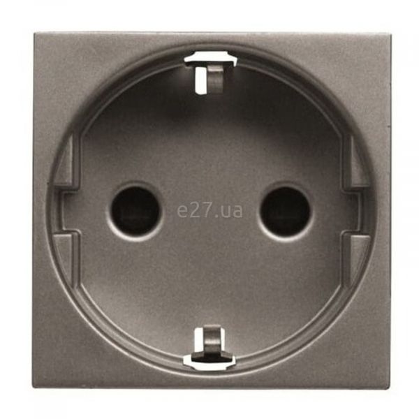 Розетка 220В ABB 2CLA228800N1801 Zenit N2288 AN