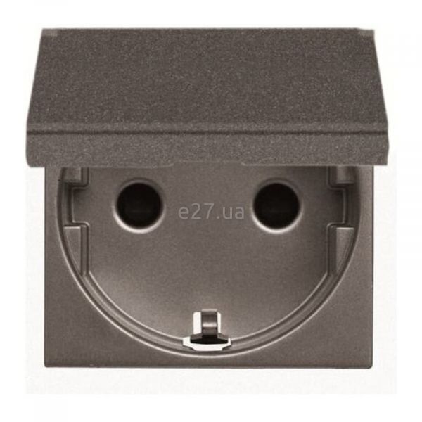 Розетка 220В ABB 2CLA228810N1801 Zenit N2288.1 AN