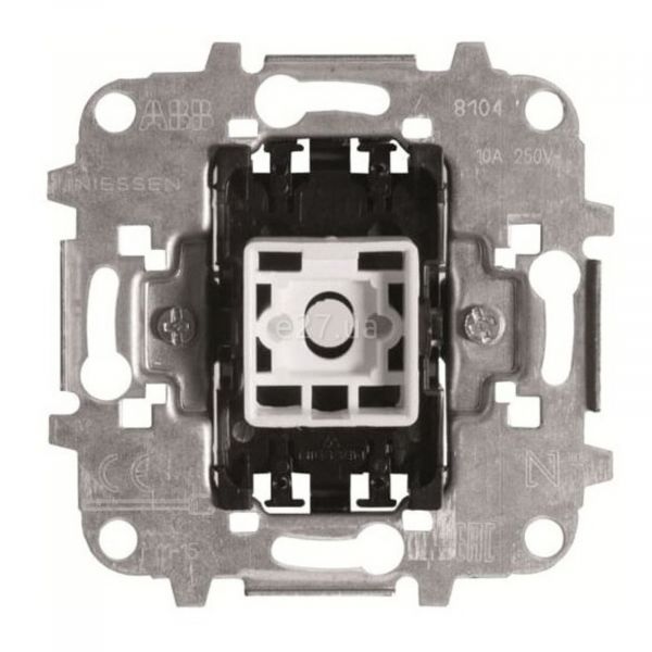 Переключатель перекрестный 1-клавишный ABB 2CLA811000A1001 Sky 8110