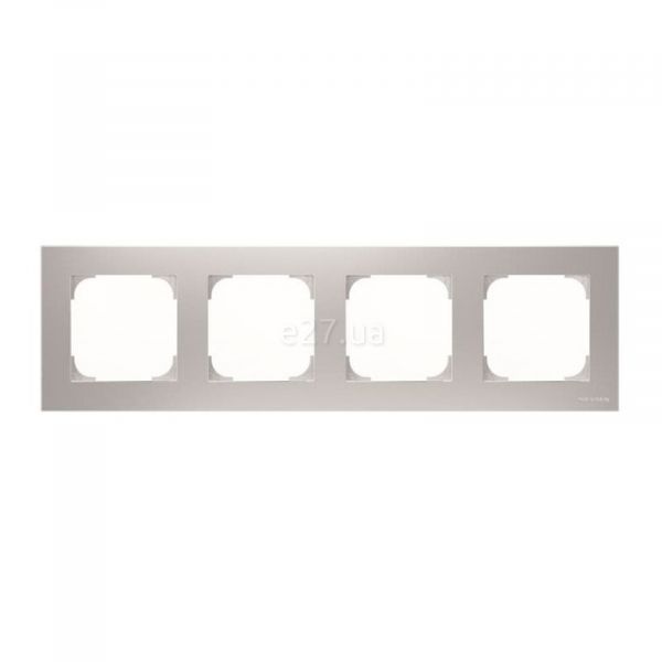 Рамка 4 поста ABB 2CLA857400A1301 Sky 8574 PL