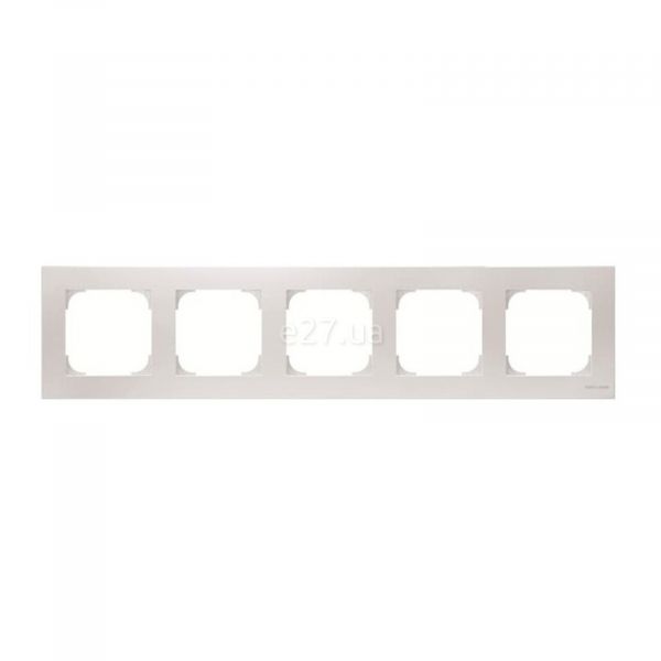 Рамка 5 постів ABB 2CLA857500A1101 Sky 8575 BL