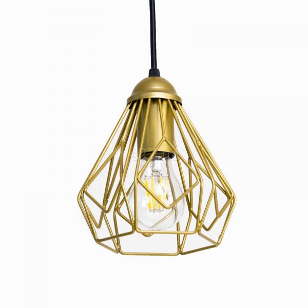 Подвесной светильник Atmolight 2091710 Bevel P165 Gold
