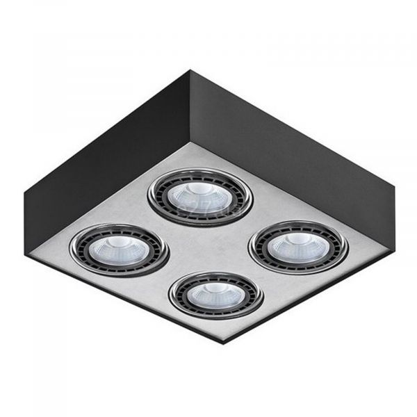 Стельовий світильник Azzardo AZ1264 Paulo 4 12V BK/ALU
