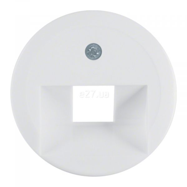 Лицьова панель розетки RJ45 Berker 1407 1930/Glas