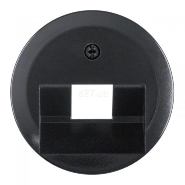 Лицьова панель розетки RJ45 Berker 140701 1930/Glas