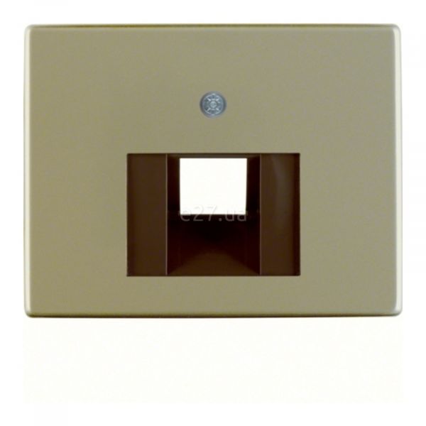 Лицьова панель розетки RJ45 Berker 14080001 Arsys
