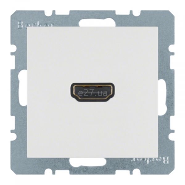 Розетка HDMI Berker 3315421909 S.1/B.3/B.7