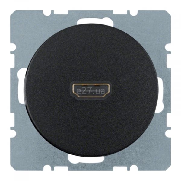 Розетка HDMI Berker 3315422045 R.1/R.3/R.8