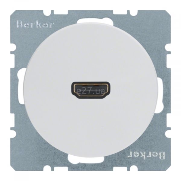Розетка HDMI Berker 3315422089 R.1/R.3/R.8