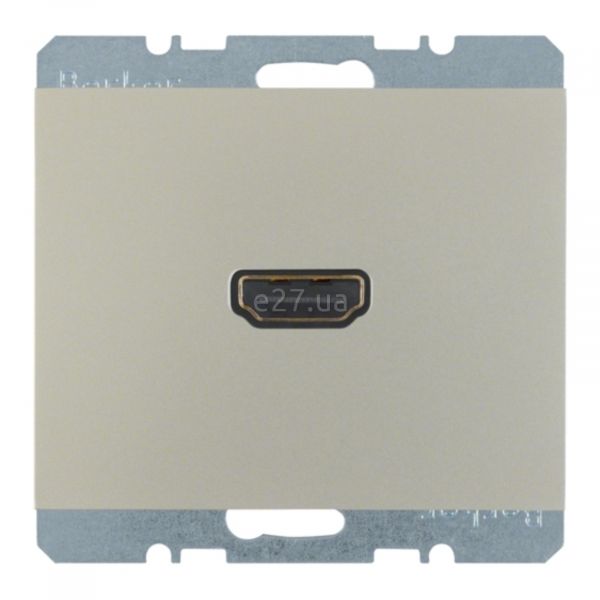 Розетка HDMI Berker 3315427004 K.5