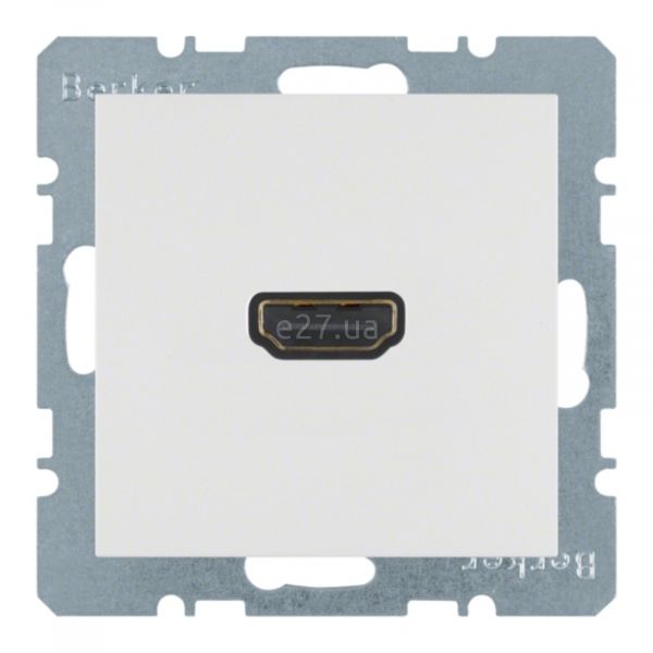 Розетка HDMI Berker 3315428989 S.1/B.3/B.7