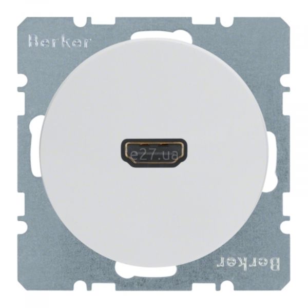 Розетка HDMI Berker 3315432089 R.1/R.3/R.8