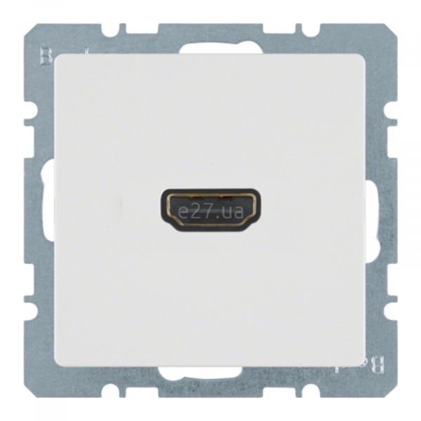 Розетка HDMI Berker 3315436089 Q.1/Q.3/Q.7