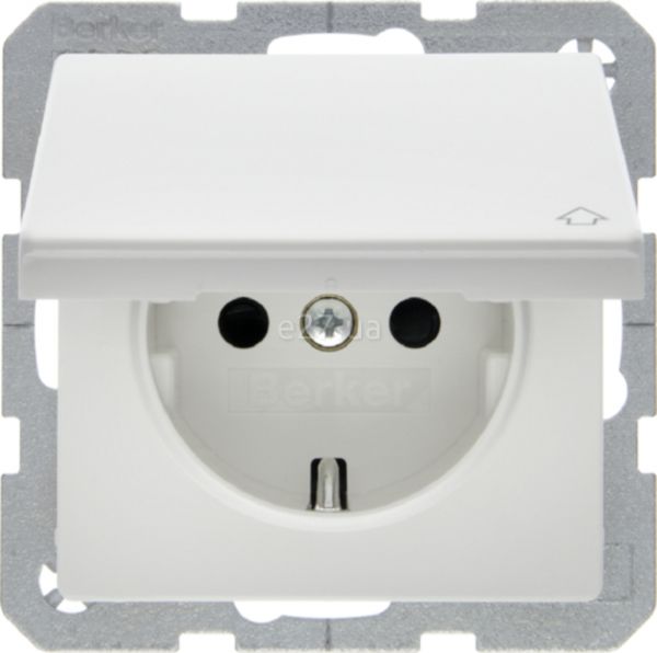 Розетка 220В Berker 47516089 Q.1/Q.3/Q.7