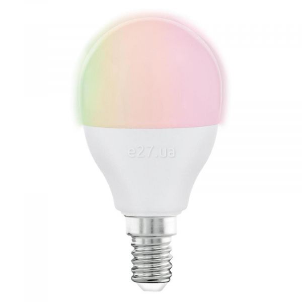 Лампа светодиодная Eglo 11857 мощностью 5W из серии LM LED E14 - V1. Типоразмер — P45 с цоколем E14, температура цвета — RGB, Tunable white