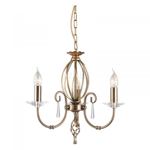 Люстра Elstead AG3-AGED-BRASS Aegean