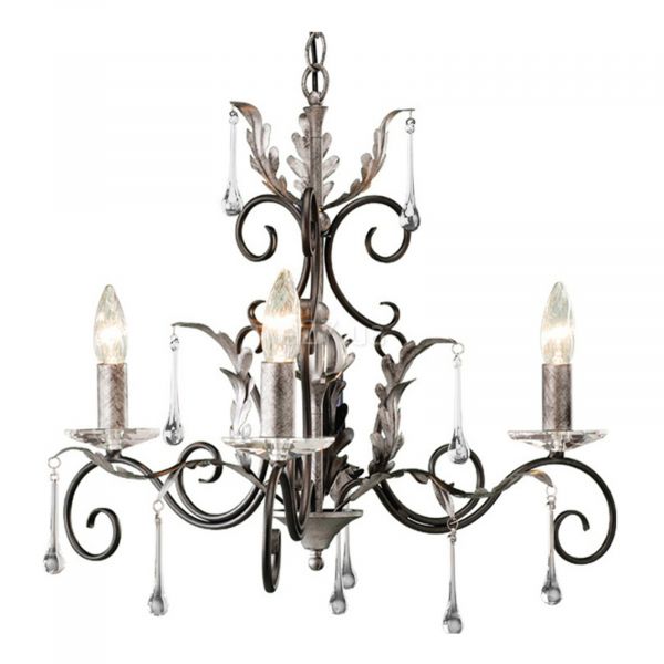 Люстра Elstead AML3-BLK-SILVER Amarilli