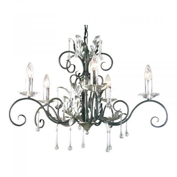Люстра Elstead AML5-BLK-SILVER Amarilli