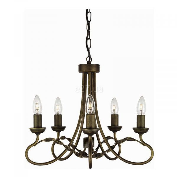 Люстра Elstead OV5-BLK-GOLD Olivia