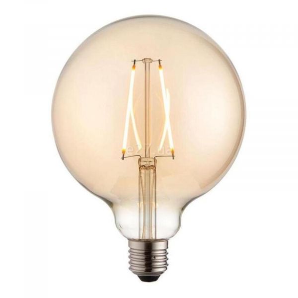 Лампа світлодіодна Endon 77111 потужністю 2W з серії E27 LED filament globe з цоколем E27, температура кольору — 2000K