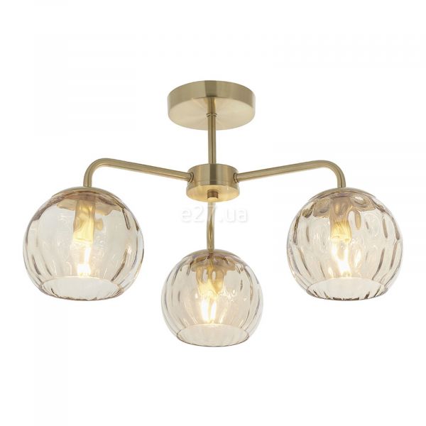 Люстра Endon 91968 Dimple 3lt Semi Flush