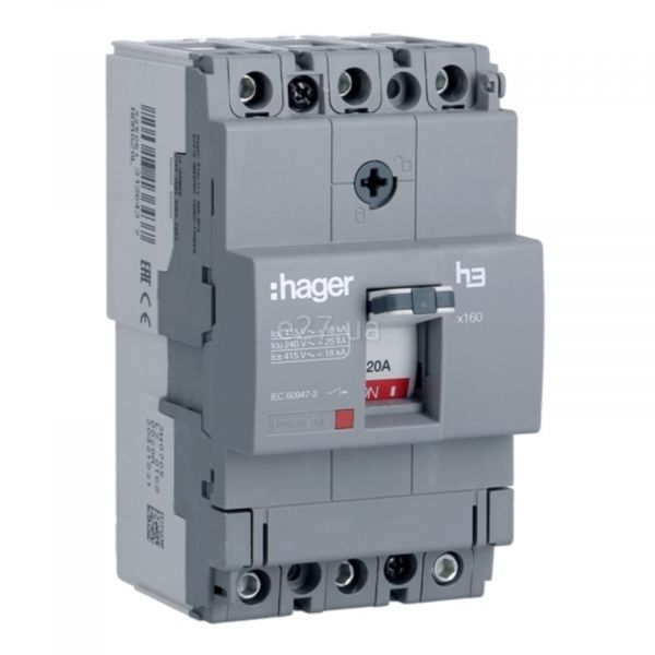 Автоматический выключатель Hager HDA020L