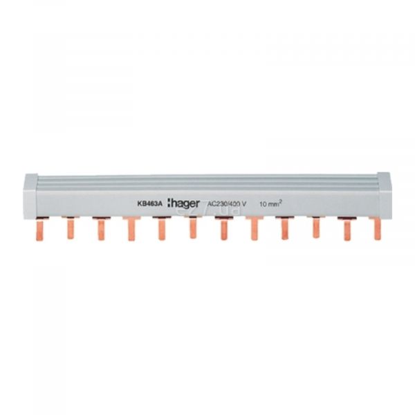 Гребенчатая шина Hager KB480B