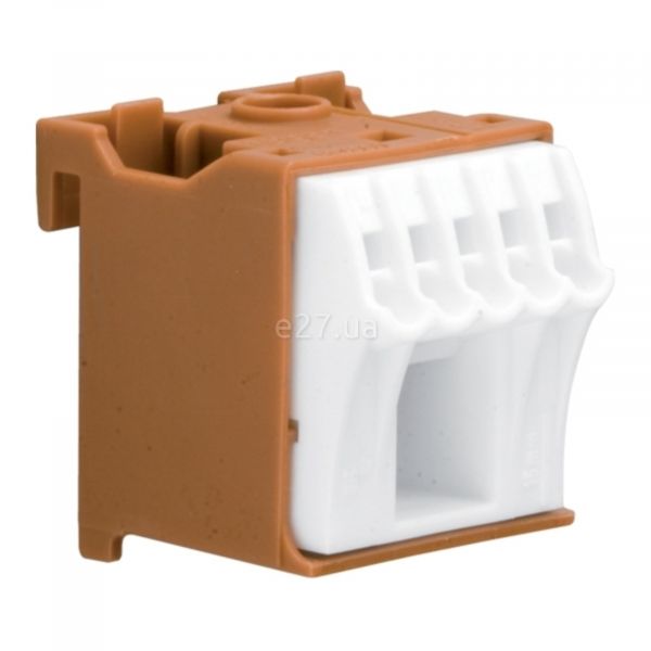 Клеммный блок фазный Hager KN06P QiuckConnect