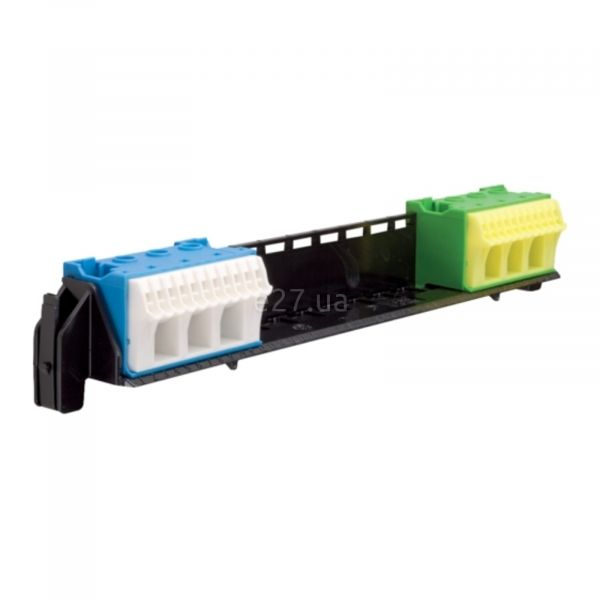 Тримач із клемами PE/N Hager VZ461 11xN+11xPE / 3xN+3xPE