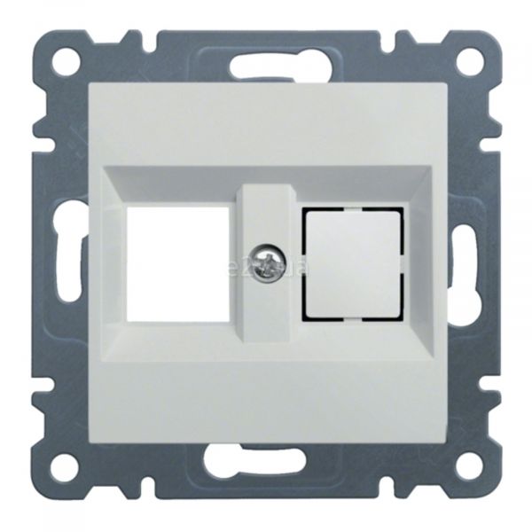 Лицьова панель розетки RJ45 Hager WL2320 Lumina