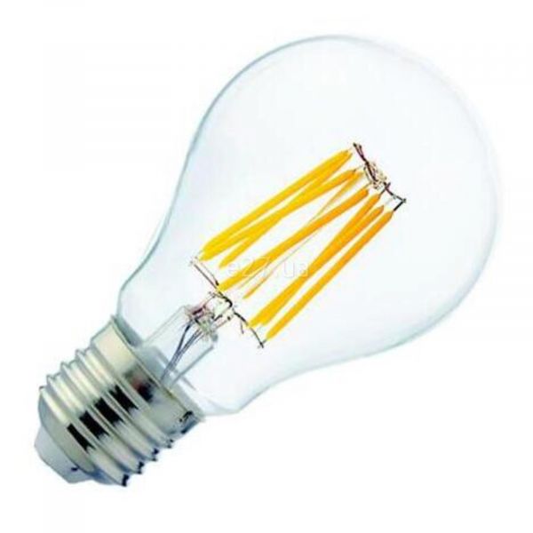 Лампа світлодіодна Horoz Electric 001-015-0010-030 потужністю 10W з серії Filament. Типорозмір — A60 з цоколем E27, температура кольору — 4200K