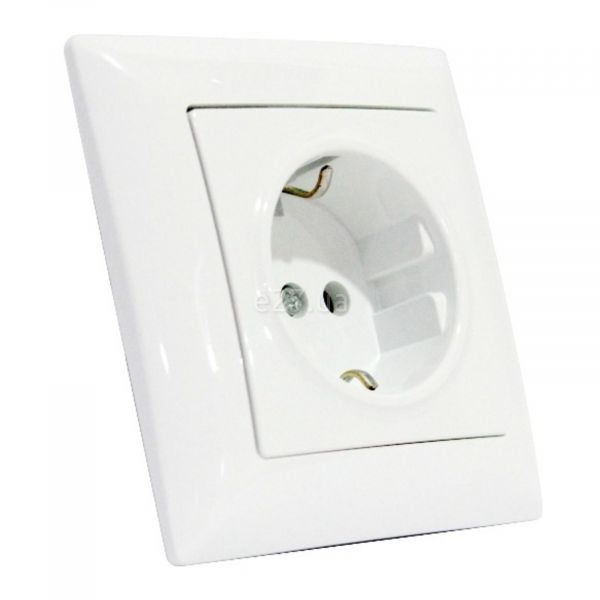Розетка 220В Horoz Electric 112-005-0009-010 Tina