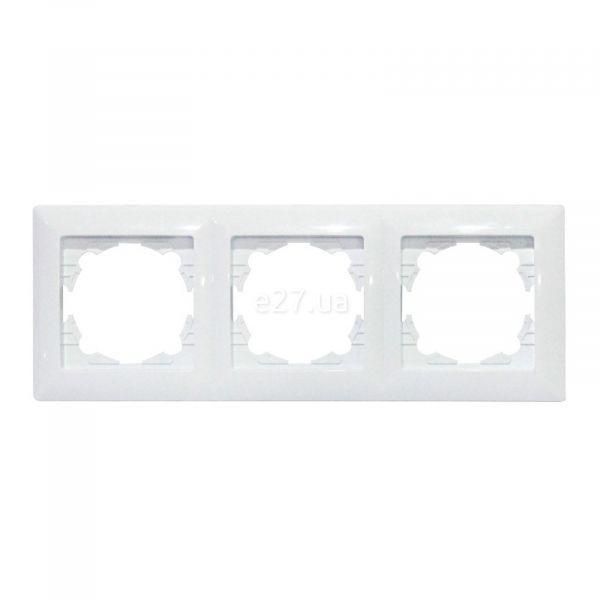 Рамка 3 поста Horoz Electric 112-005-0023-010 Tina