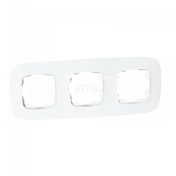 Рамка 3 поста Horoz Electric 112-007-0013-010 Ela