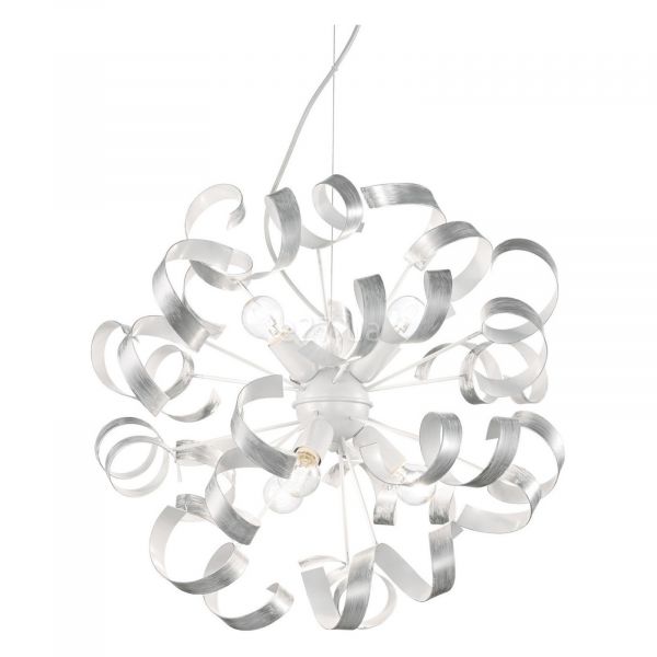 Люстра Ideal Lux 101613 Vortex SP6 Argento