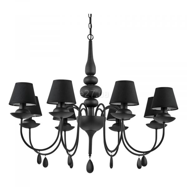 Люстра Ideal Lux 111896 Blanche SP8 Nero