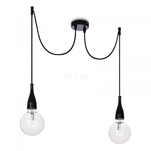 Підвісний світильник Ideal Lux 112671 Minimal SP2 Nero Opaco
