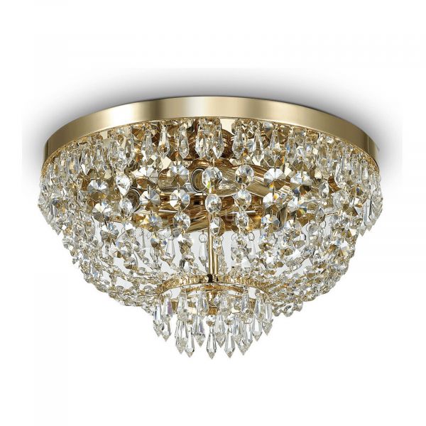 Люстра Ideal Lux 114675 Caesar PL5 Oro