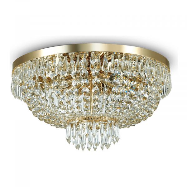 Люстра Ideal Lux 114682 Caesar PL6 Oro