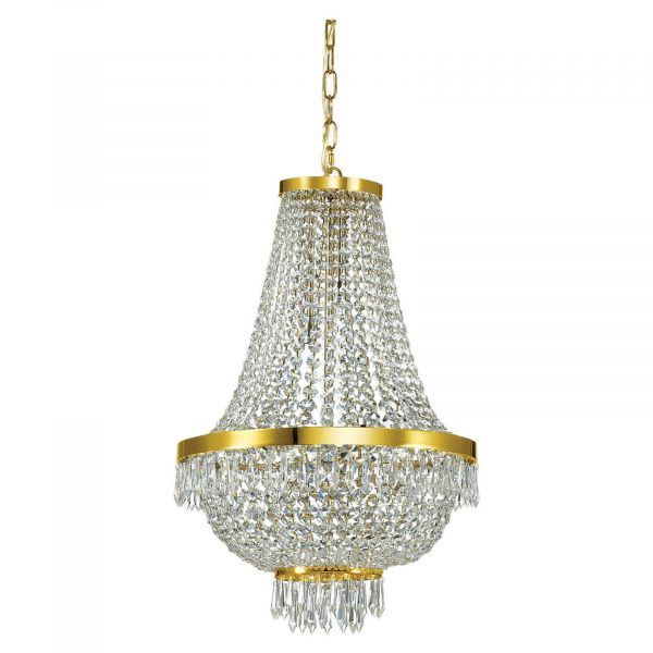 Люстра Ideal Lux 114736 Caesar SP9 Oro