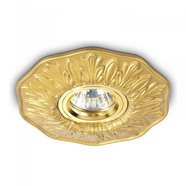 Точковий світильник Ideal Lux 115610 Polka FI1 Ottone