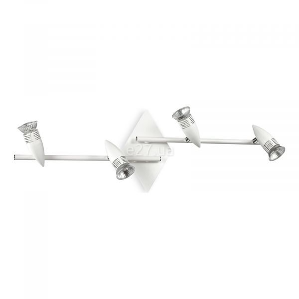Спот Ideal Lux 122731 Alfa PB4 Bianco