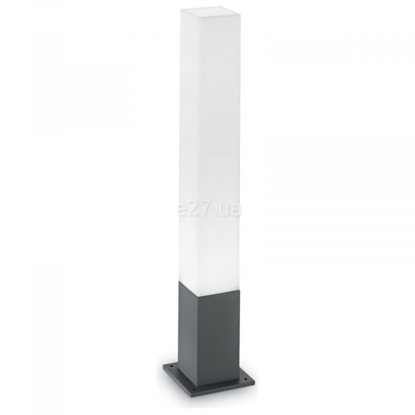 Парковий світильник Ideal Lux 135762 Edo Outdoor PT1 Antracite Square
