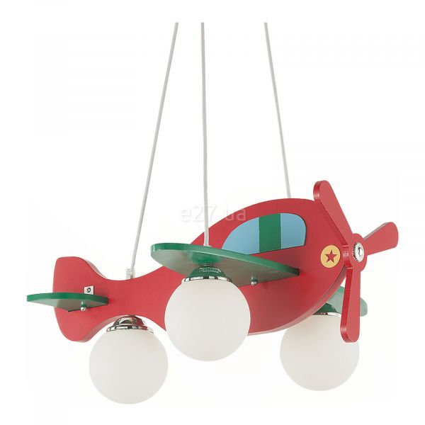 Подвесной светильник Ideal Lux 136318 Avion 2 SP3 Rosso Verde