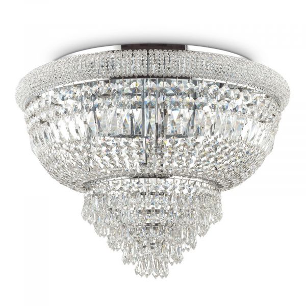 Люстра Ideal Lux 243566 Dubai PL24 Cromo
