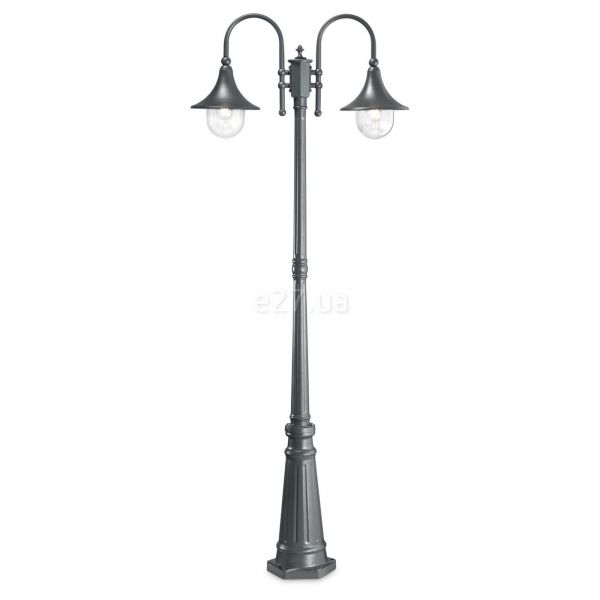 Ліхтарний стовп Ideal Lux 246833 Cima PT2 Antracite