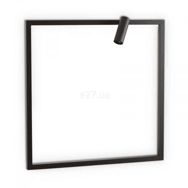 Бра Ideal Lux 271897 Syntesi AP Square Nero