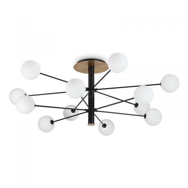 Люстра Ideal Lux 273709 Cosmopolitan PL12 Nero Ottone